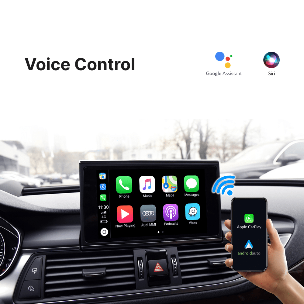 Audi A7 2010-2017 — Wireless Apple CarPlay & Android Auto Module - Car Tech Studio