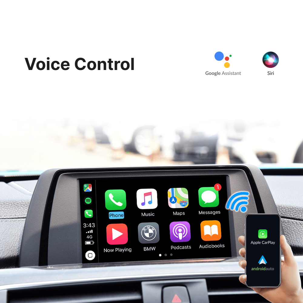 BMW with Evo 2018-2019 HU — Wireless Apple CarPlay & Android Auto Module - Car Tech Studio