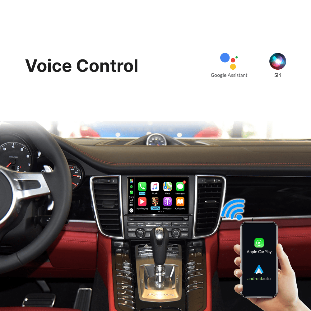 Porsche Panamera 2009-2016 — Wireless Apple CarPlay & Android Auto Module - Car Tech Studio