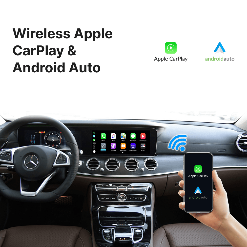 Mercedes E-Class 2007-2014 — Wireless Apple CarPlay & Android Auto Module - Car Tech Studio