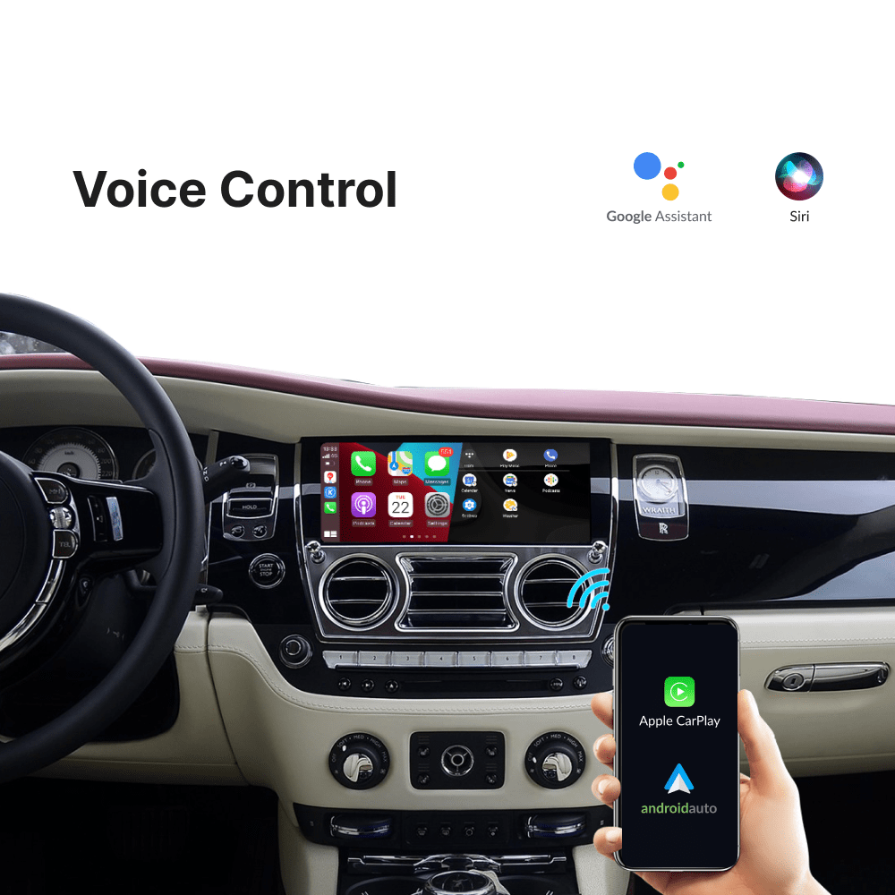 Rolls Royce Wraith 2009-2018 — Wireless Apple CarPlay & Android Auto Module - Car Tech Studio