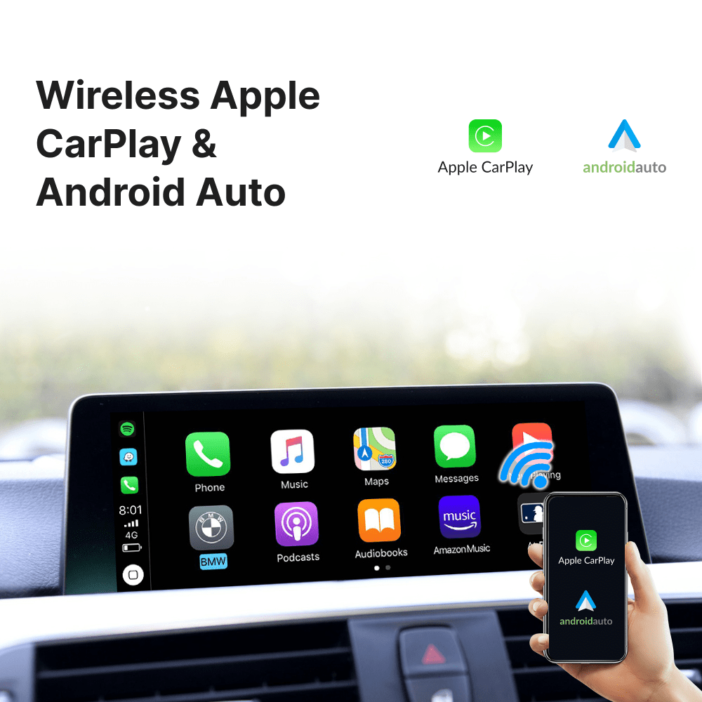 BMW Series 3 2009-2017 — Wireless Apple CarPlay & Android Auto Module - Car Tech Studio