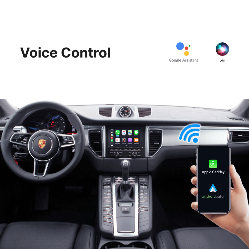 Porsche Macan 2009-2018 — Wireless Apple CarPlay & Android Auto Module - Car Tech Studio