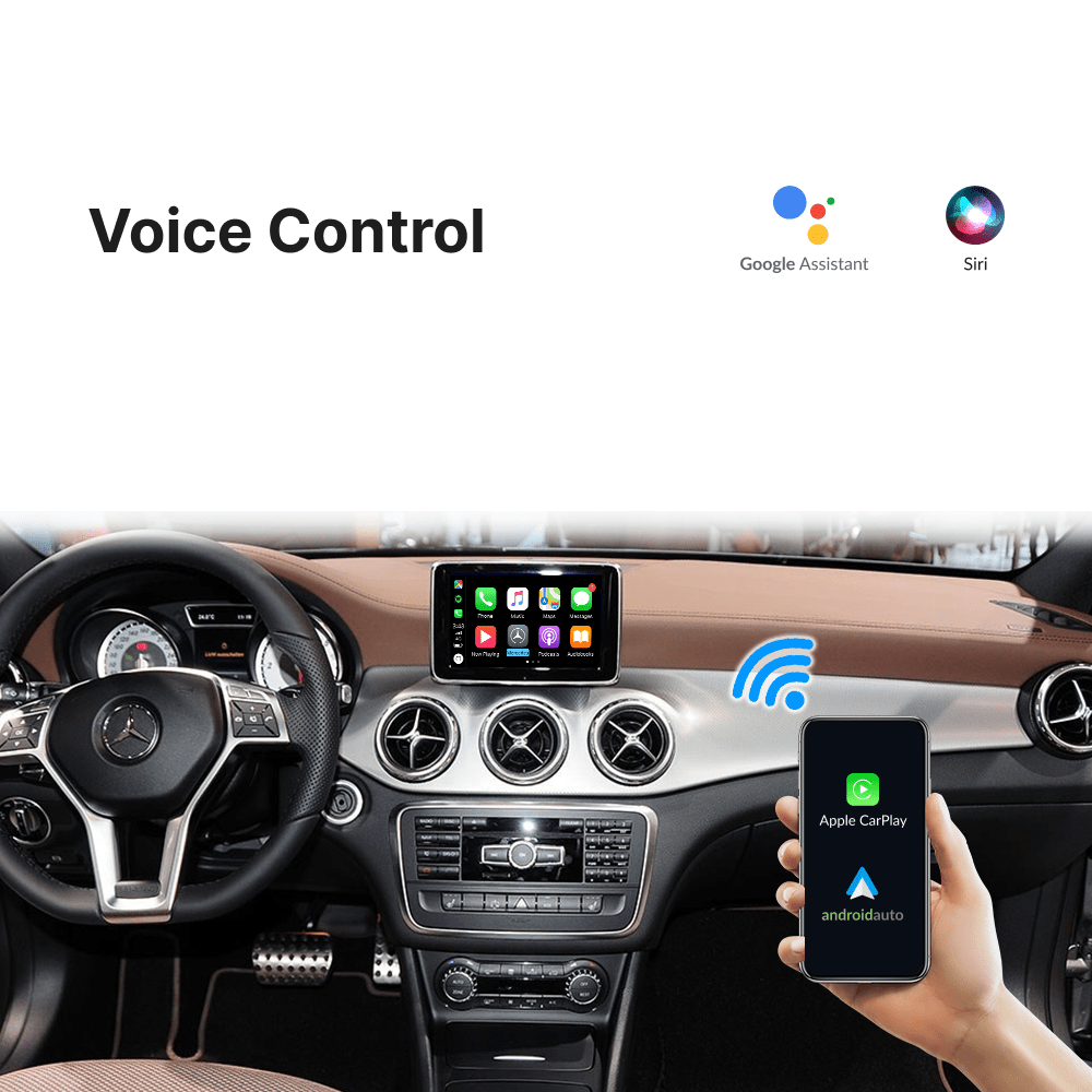 Mercedes GLA 2012-2018 — Wireless Apple CarPlay & Android Auto Module - Car Tech Studio