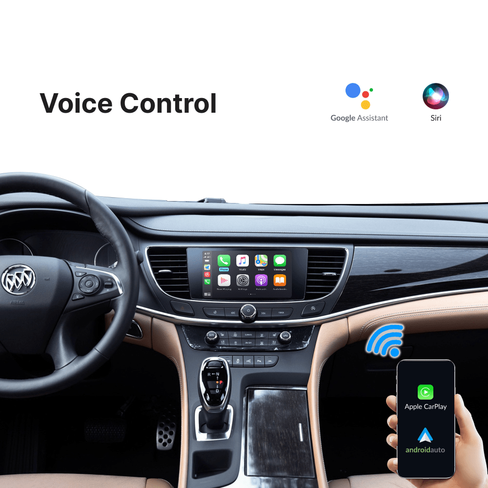 Buick La Crosse 2014-2017 — Wireless Apple CarPlay & Android Auto Module - Car Tech Studio