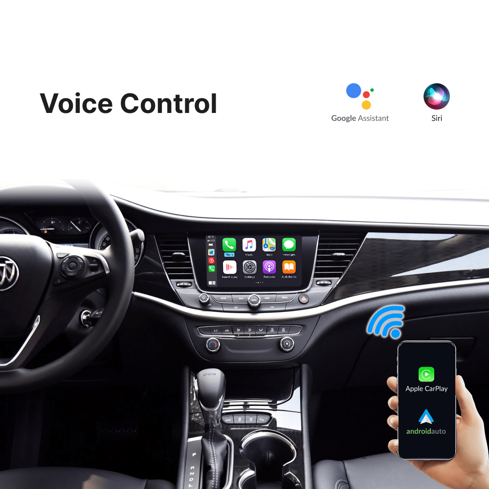 Buick Verano 2014-2017 — Wireless Apple CarPlay & Android Auto Module - Car Tech Studio