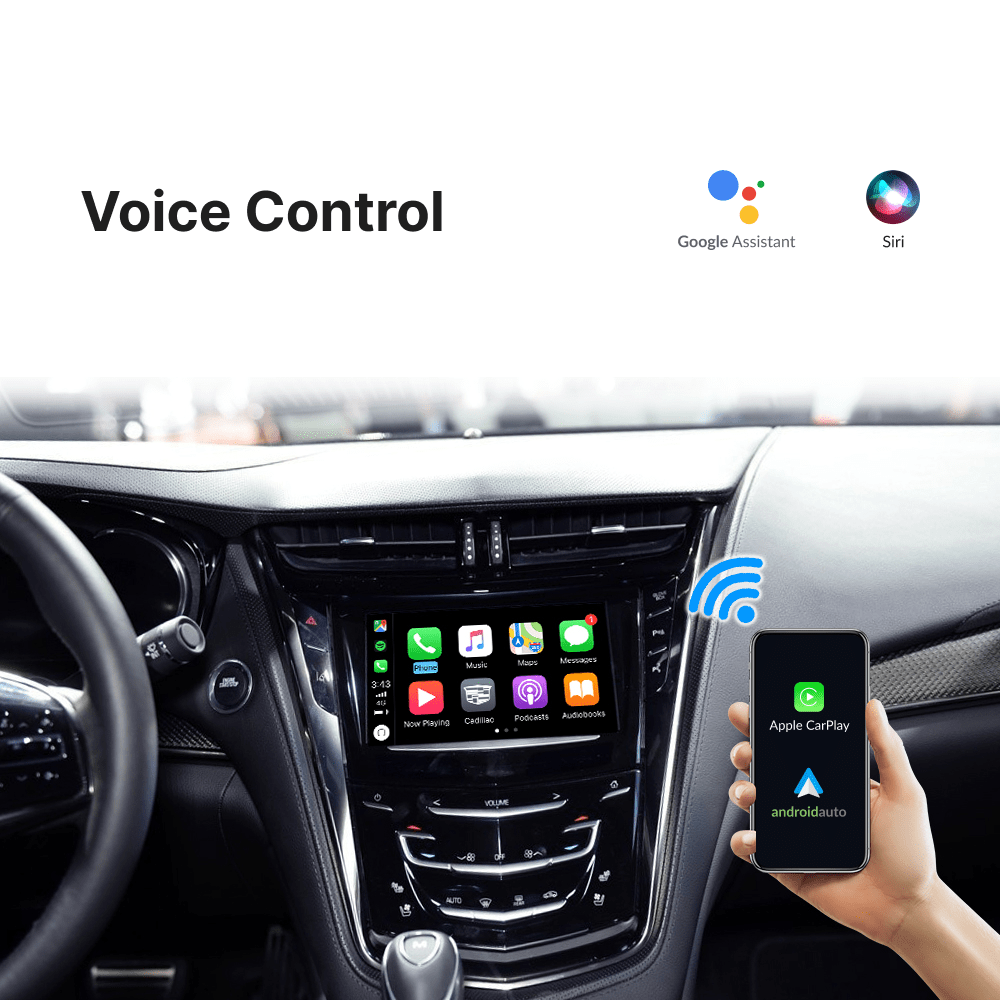 Cadillac CTS 2014-2017 — Wireless Apple CarPlay & Android Auto Module - Car Tech Studio