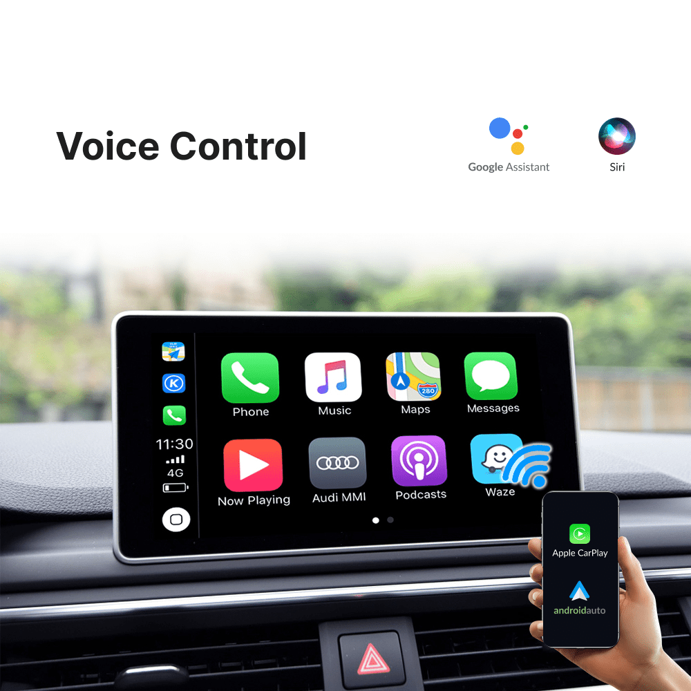 Audi A5 2010-2018 — Wireless Apple CarPlay & Android Auto Module - Car Tech Studio