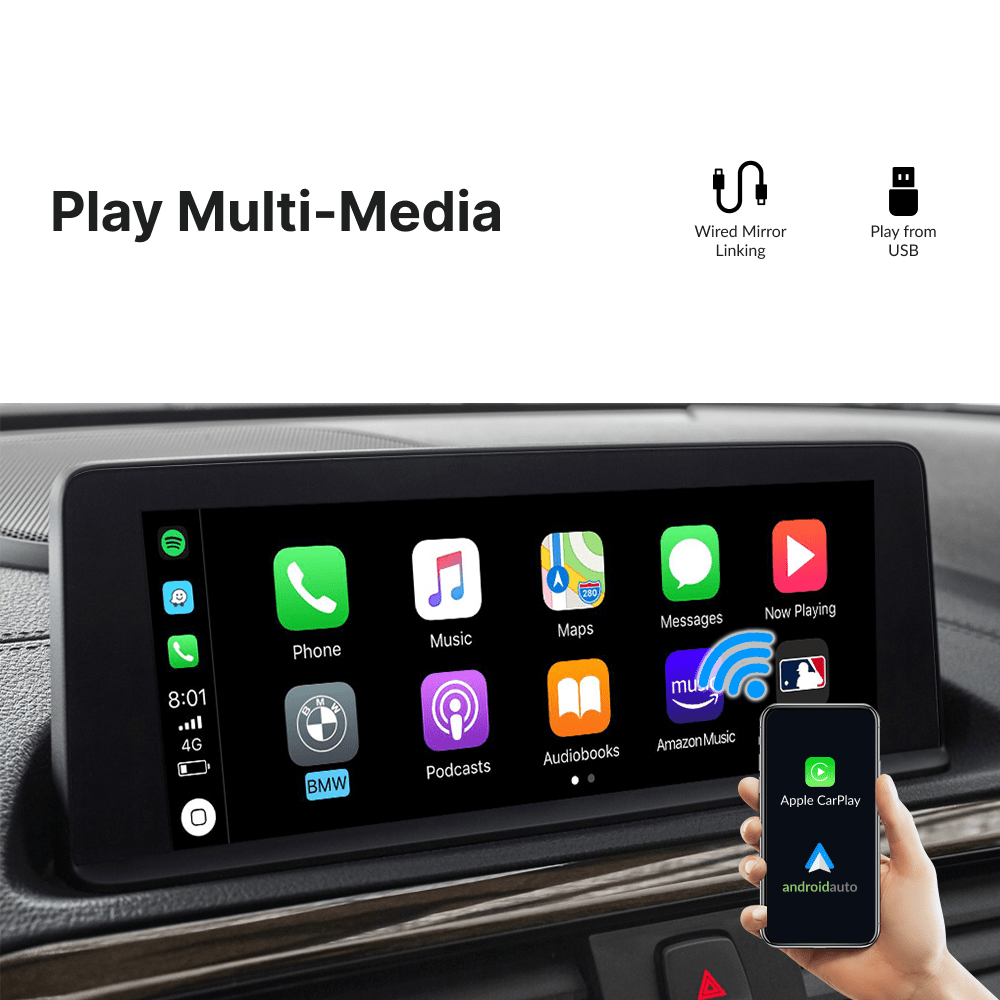 BMW Series 2 2009-2017 — Wireless Apple CarPlay & Android Auto Module - Car Tech Studio