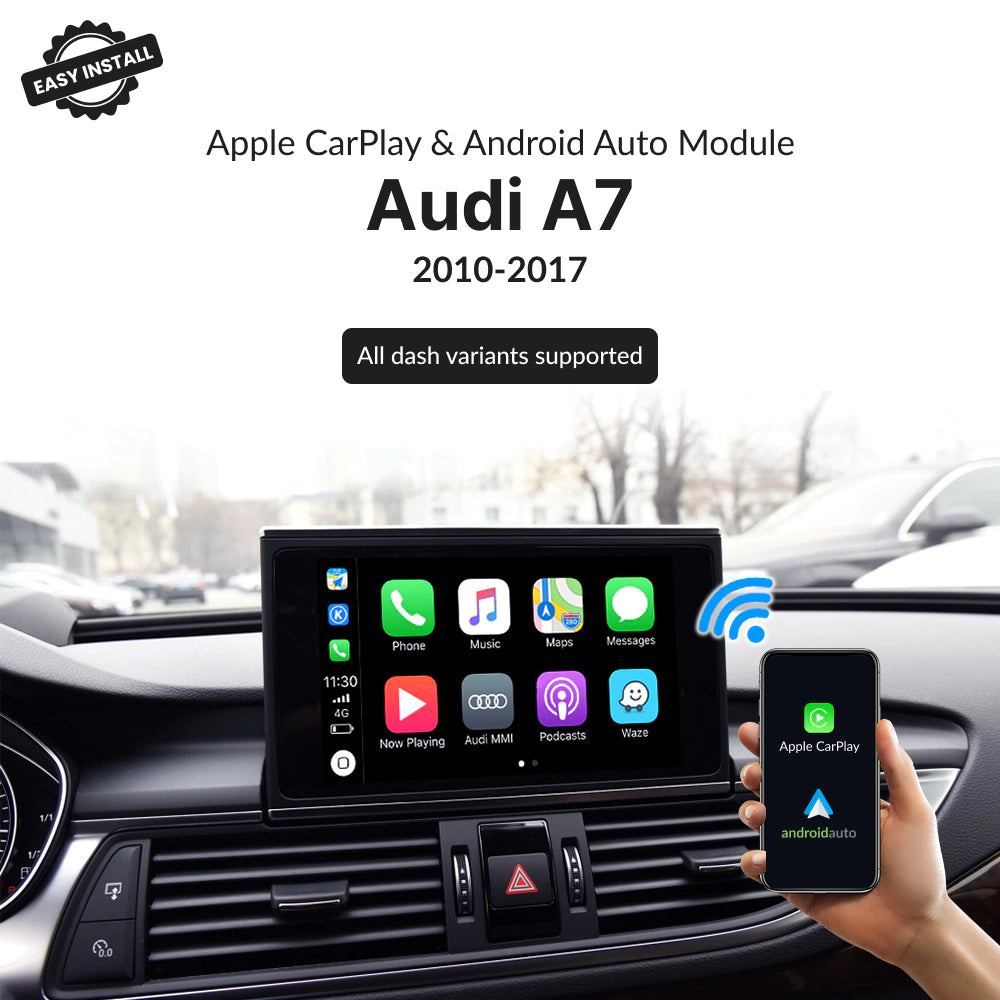 Audi A7 2010-2017 | Wireless Apple CarPlay & Android Auto Module