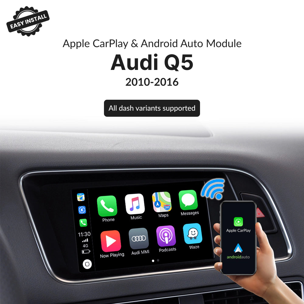 Audi Q5 2010-2016 | Wireless Apple CarPlay & Android Auto Module