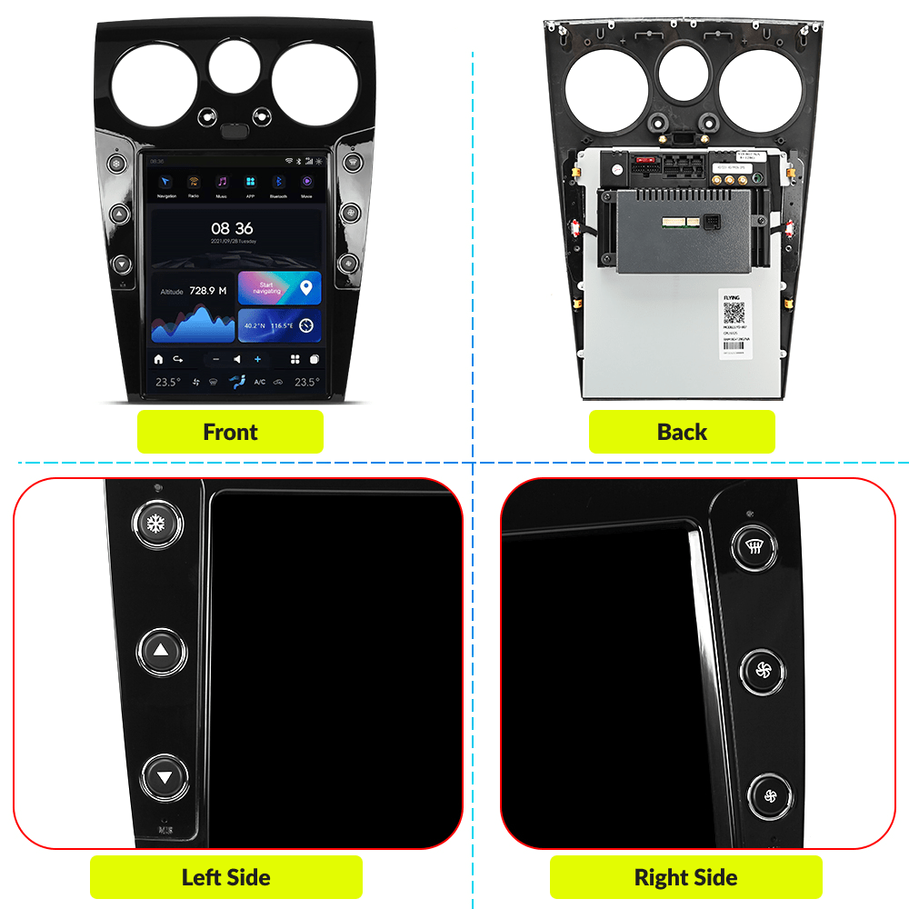 Bentley 2003-2019 — 12.1" Tesla-Style Apple Carplay Screen - Car Tech Studio