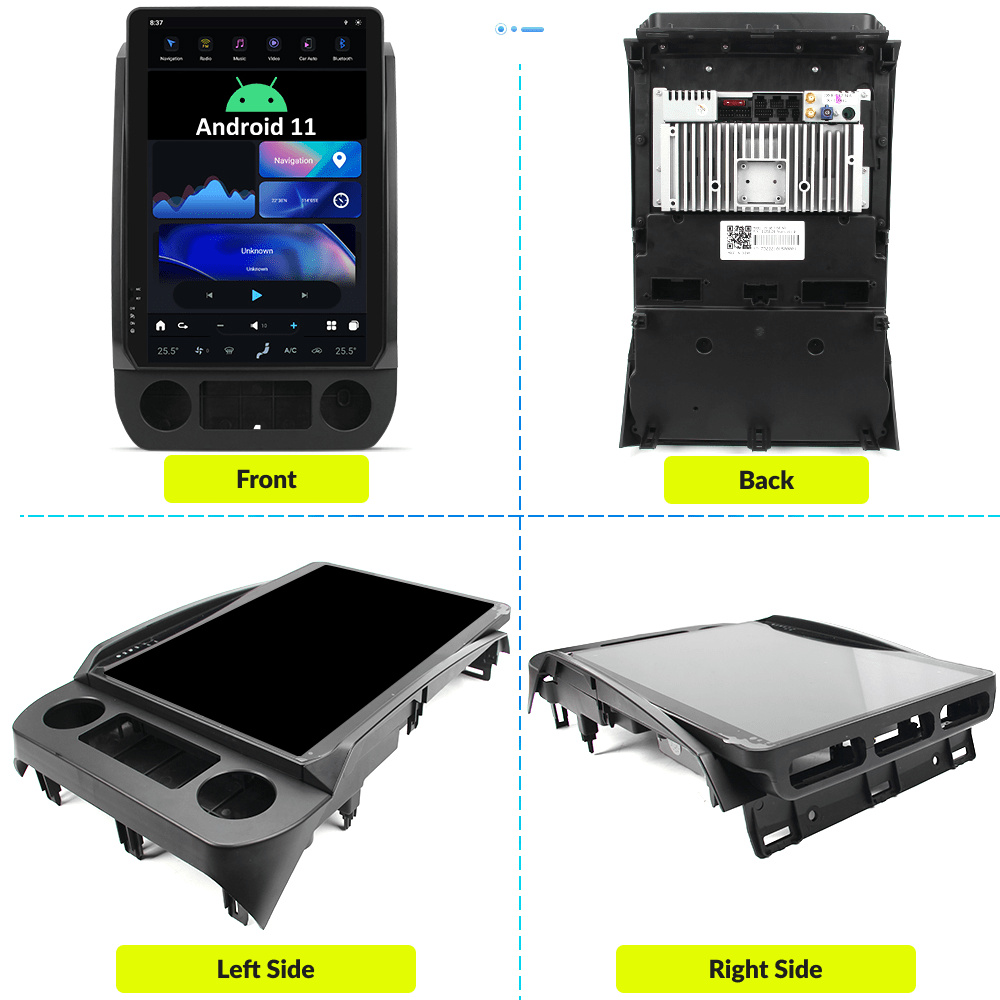 Ford F150 2015-2020 — 14.4" Tesla-Style Apple Carplay Screen - Car Tech Studio