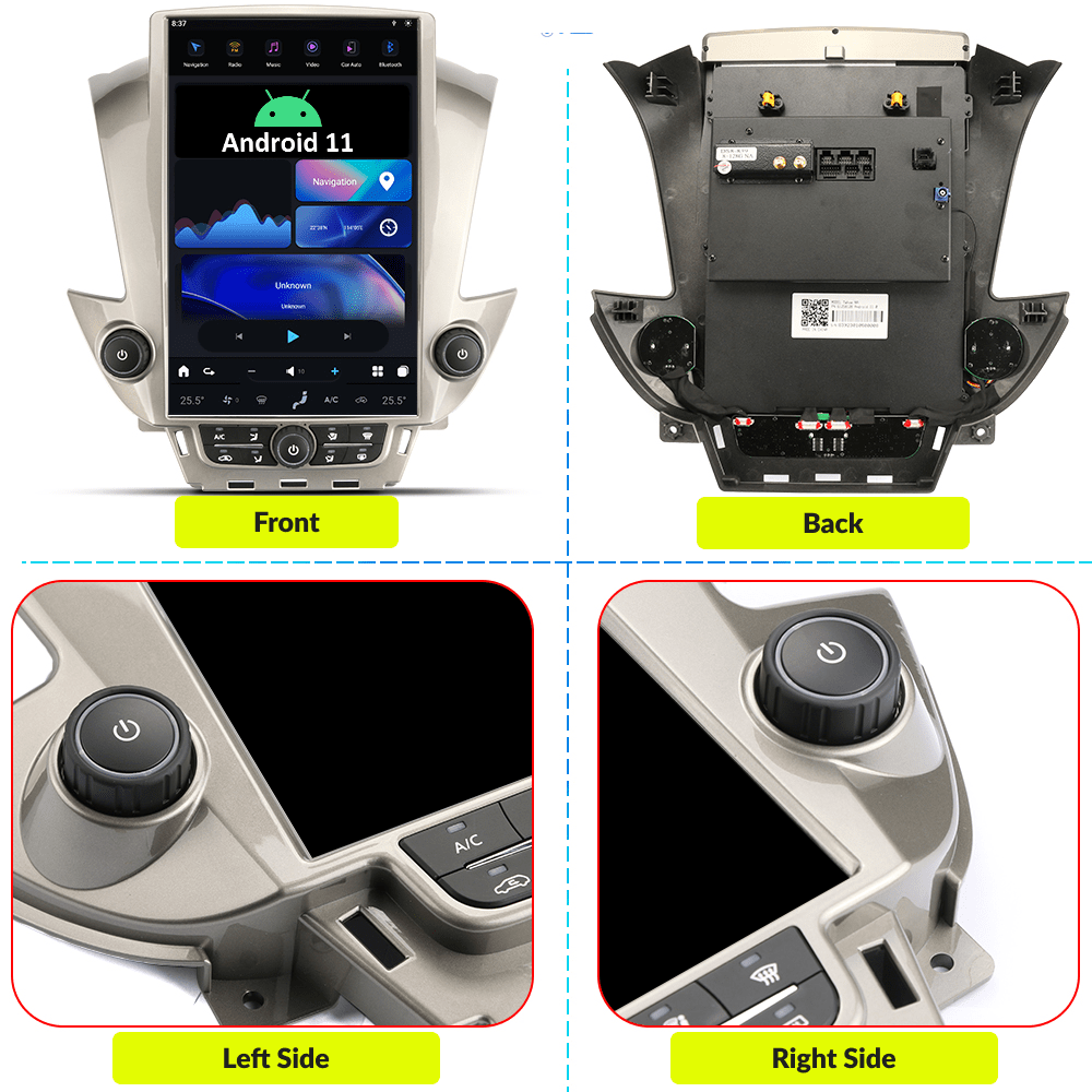 GMC Tahoe 2015-2019 — 14.4" Tesla-Style Apple Carplay Screen - Car Tech Studio