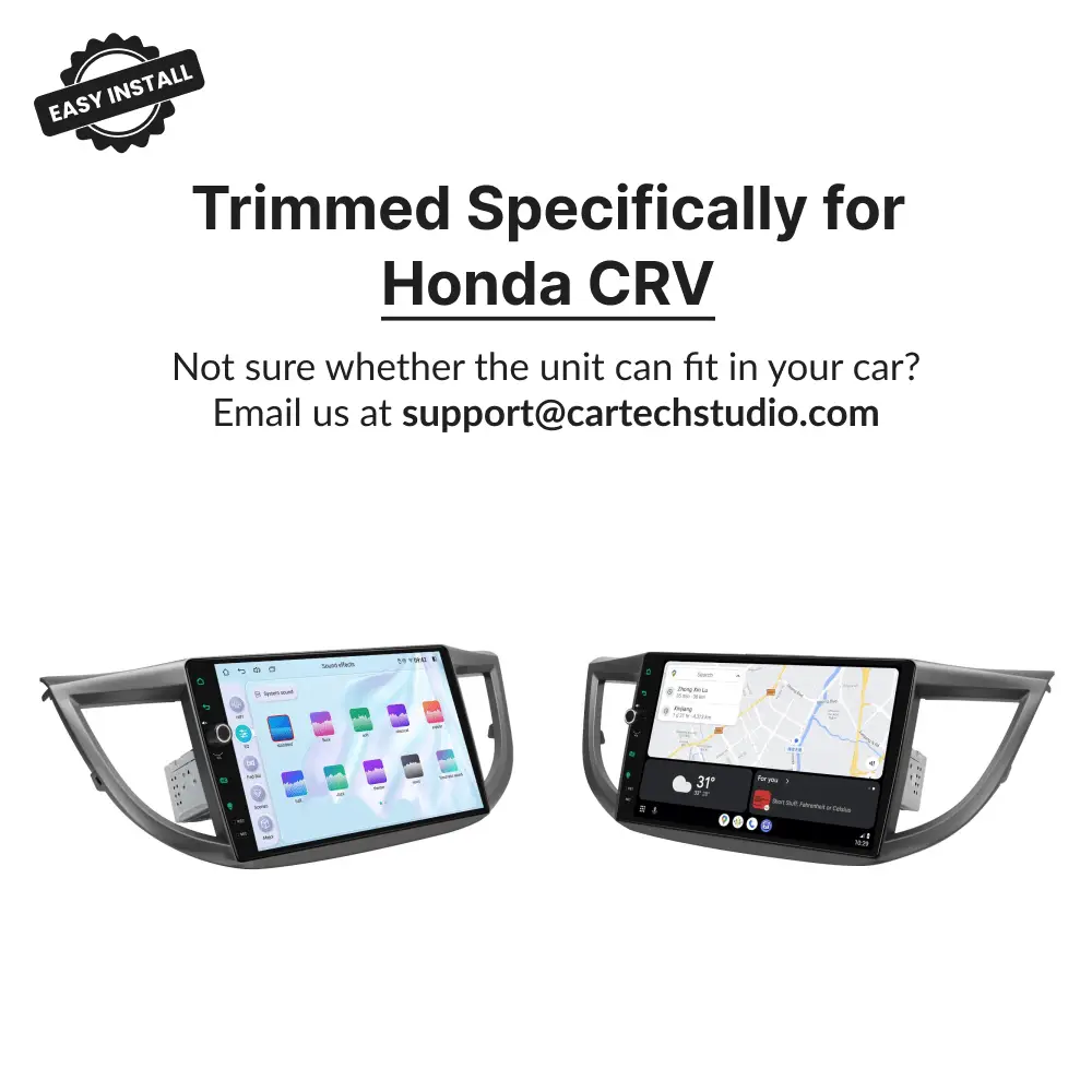 Honda CRV 2012-2016 — Premium 10.1” Carplay & Android Auto Head Unit - Car Tech Studio