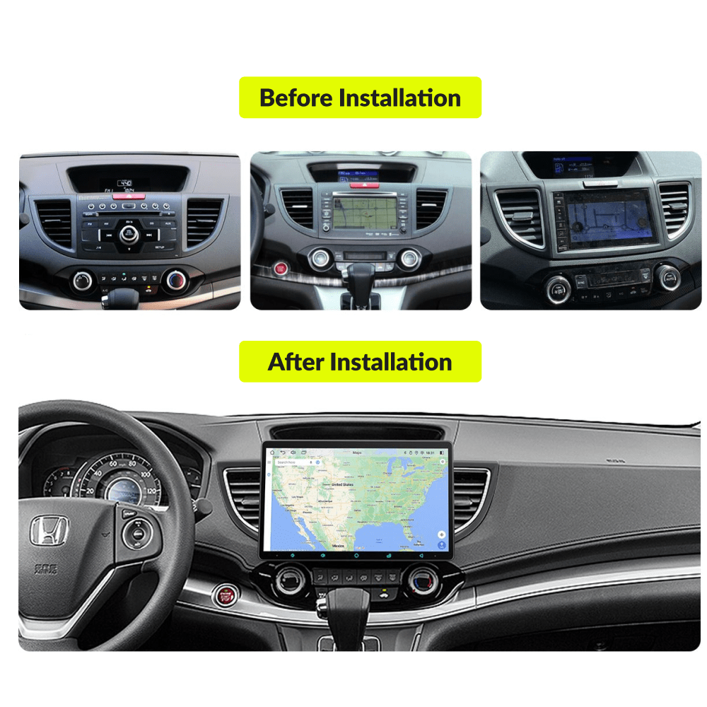 Honda CRV 2012-2016 — Premium 11.6” Carplay & Android Auto Head Unit - Car Tech Studio