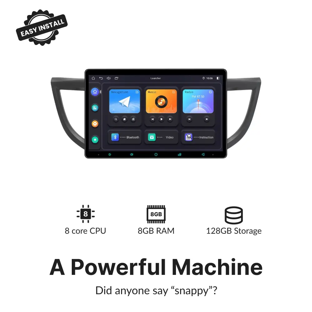 Honda CRV 2012-2016 — Premium 11.6” Carplay & Android Auto Head Unit - Car Tech Studio