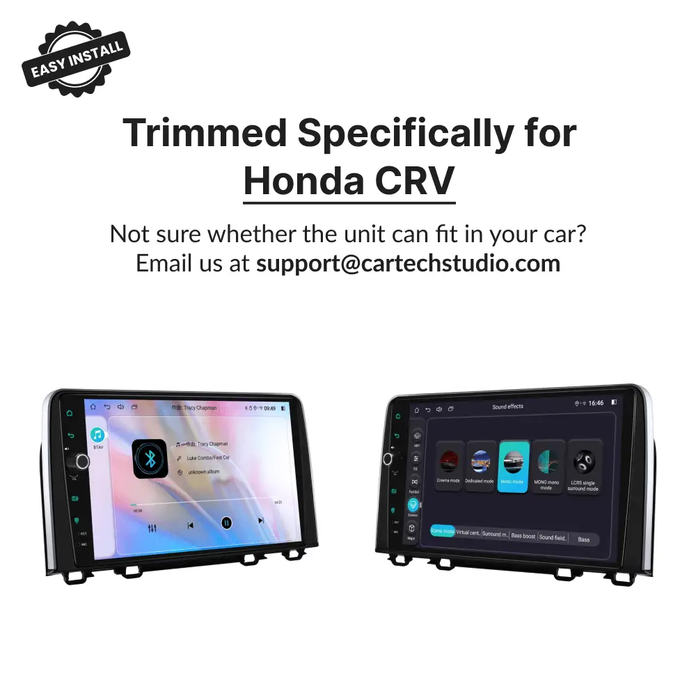 Honda CRV 2017-2021 — Premium 10.1” Carplay & Android Auto Head Unit - Car Tech Studio