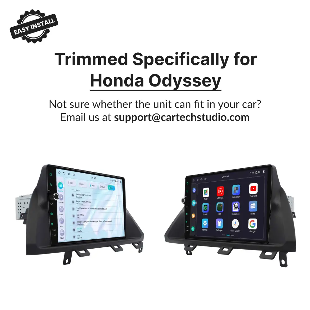 Honda Odyssey 2005-2010 — Premium 10.1” Carplay & Android Auto Head Unit - Car Tech Studio