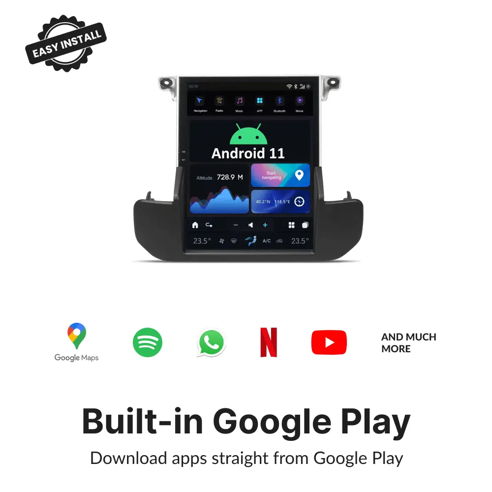 Land Rover Discovery 4 2009-2016 — 10.4" Tesla-Style Apple Carplay Screen - Car Tech Studio