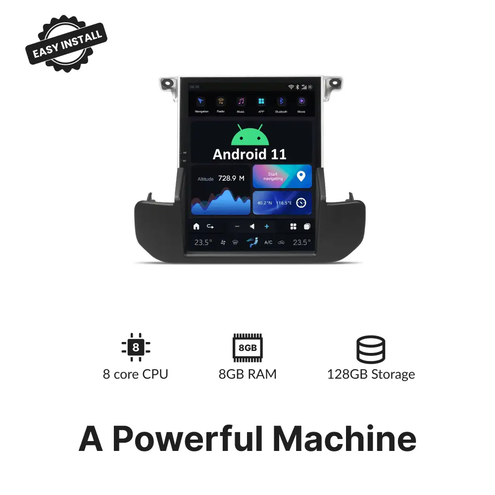 Land Rover Discovery 4 2009-2016 — 10.4" Tesla-Style Apple Carplay Screen - Car Tech Studio