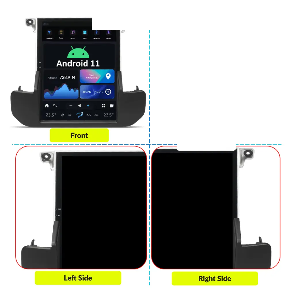 Land Rover Discovery 4 2009-2016 — 10.4" Tesla-Style Apple Carplay Screen - Car Tech Studio