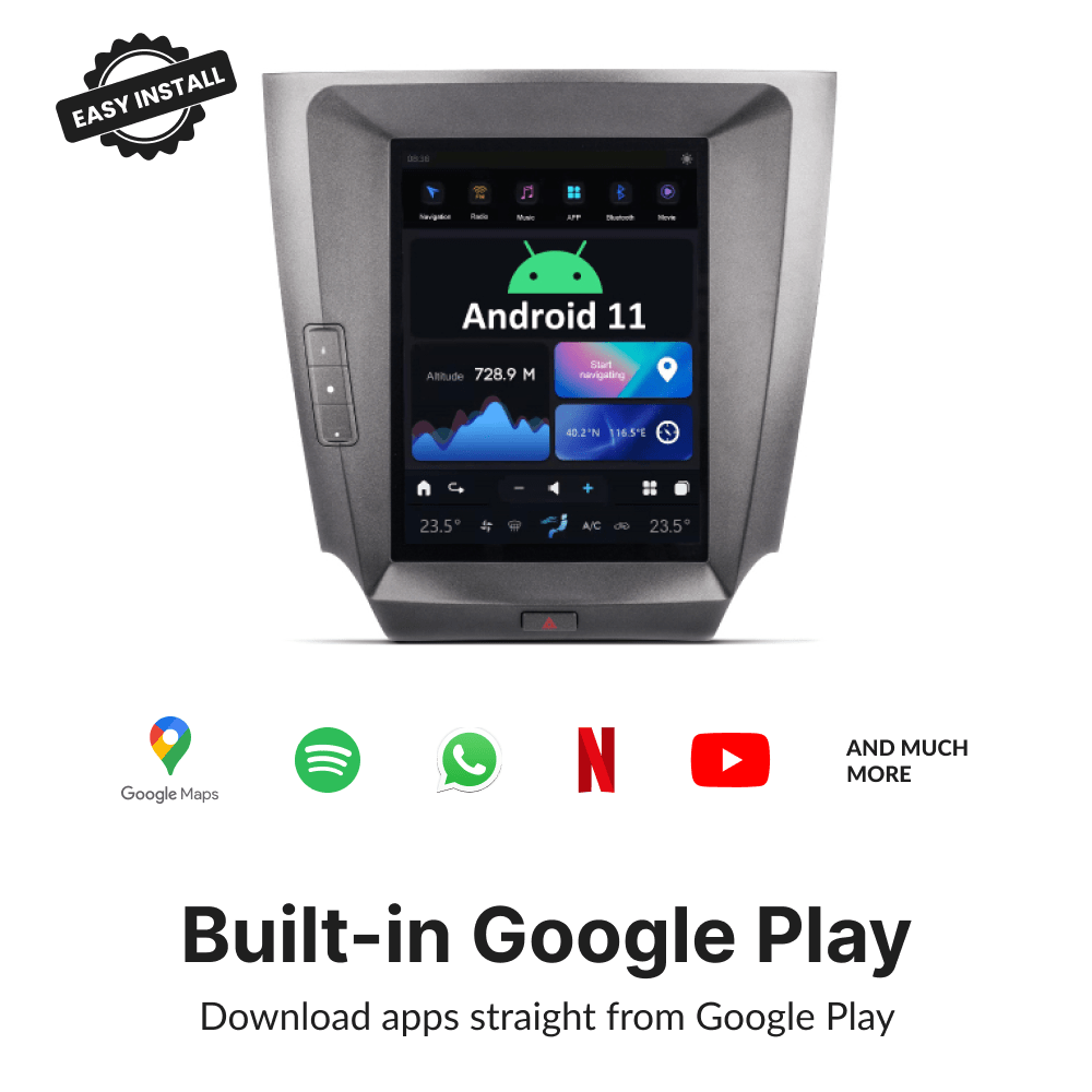 Lexus IS 2005-2011 — 10.4" Tesla-Style Apple Carplay Screen - Car Tech Studio