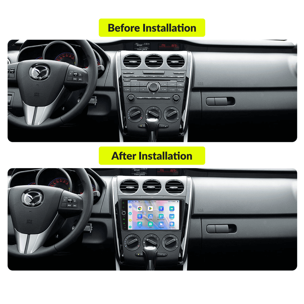 Mazda CX-7 2007-2015 — Premium 9” Carplay & Android Auto Head Unit - Car Tech Studio