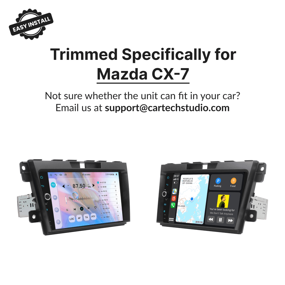Mazda CX-7 2007-2015 — Premium 9” Carplay & Android Auto Head Unit - Car Tech Studio