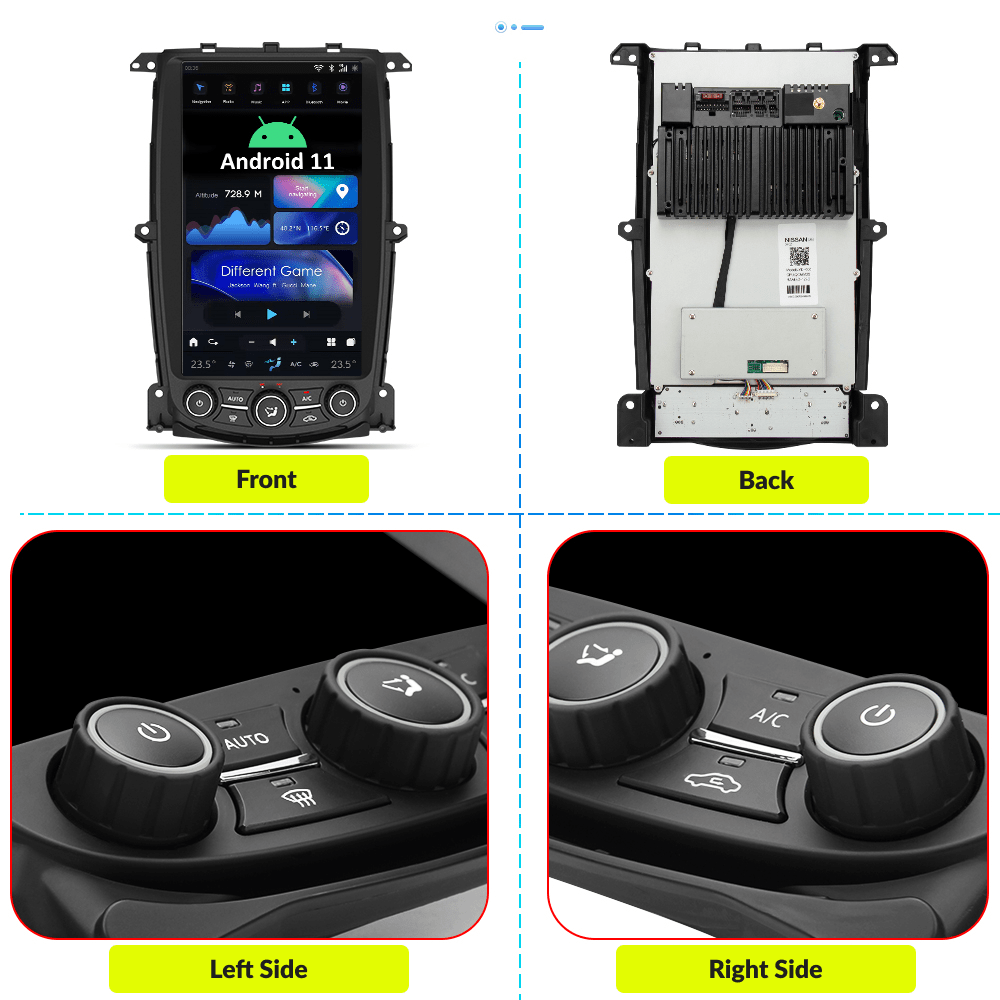 Nissan 370z 2009-2019 — 13.6" Tesla-Style Apple Carplay Screen - Car Tech Studio