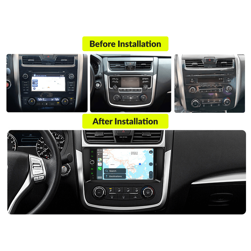 Nissan Altima 2013-2017 — Premium 9” Carplay & Android Auto Head Unit - Car Tech Studio