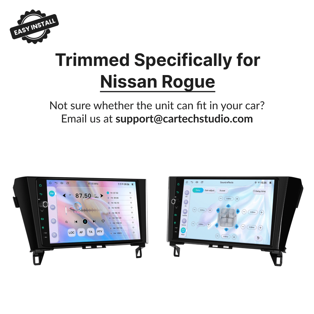 Nissan Rogue 2014-2023 — Premium 10.1” Carplay & Android Auto Head Unit - Car Tech Studio