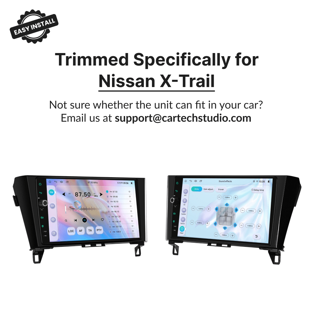 Nissan X-Trail 2014-2023 — Premium 10.1” Carplay & Android Auto Head Unit - Car Tech Studio