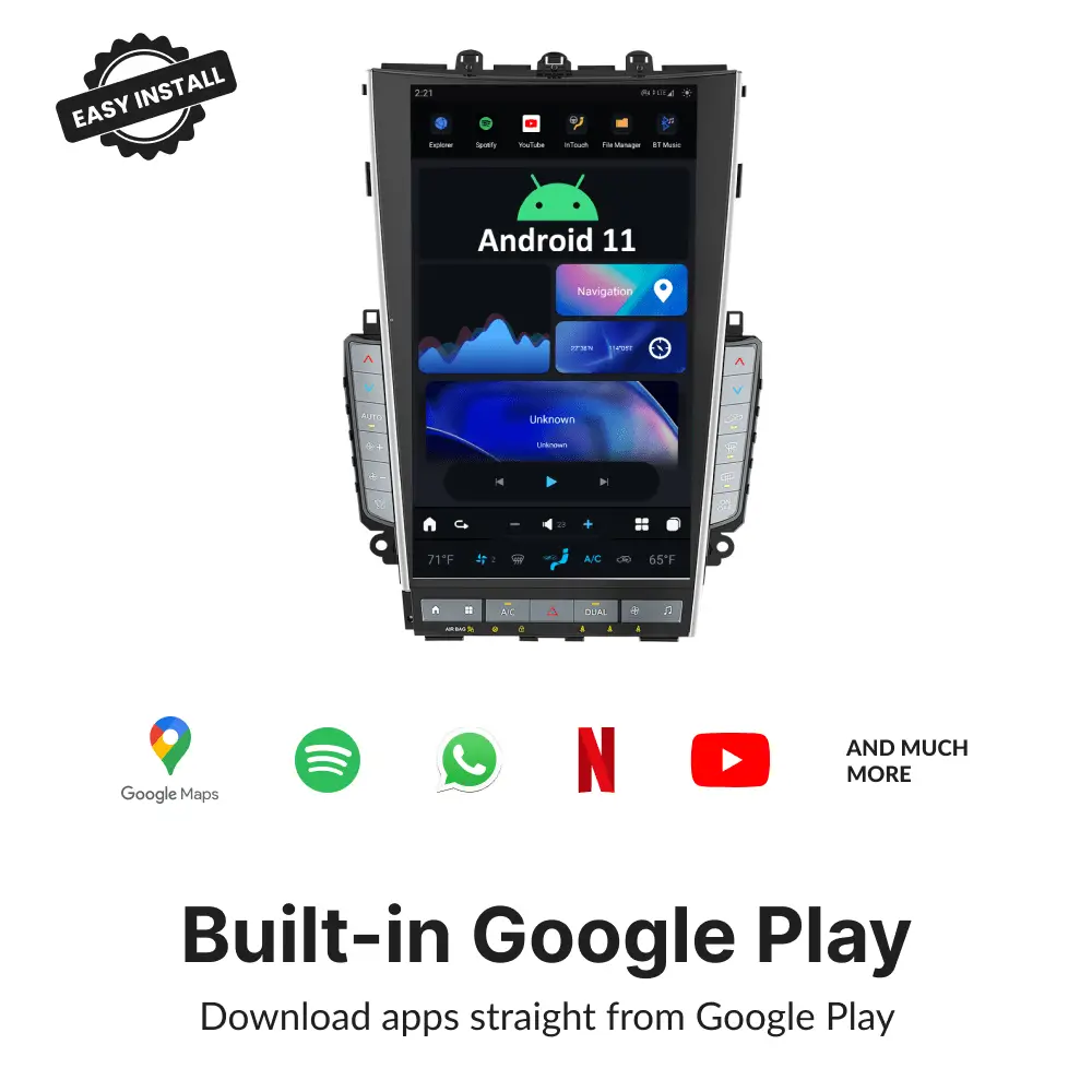 Infiniti Q50/60 2013-2021 — 13.6" Tesla-Style Apple Carplay Screen - Car Tech Studio