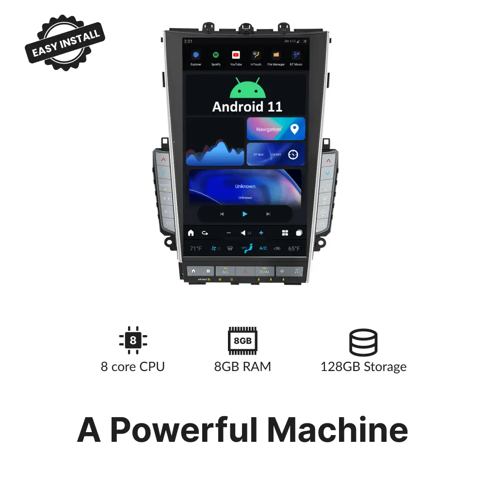 Infiniti Q50/60 2013-2021 — 13.6" Tesla-Style Apple Carplay Screen - Car Tech Studio