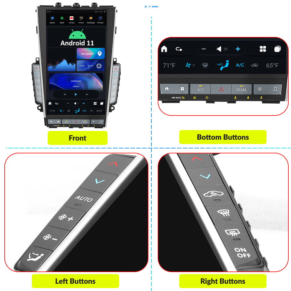 Infiniti Q50/60 2013-2021 — 13.6" Tesla-Style Apple Carplay Screen - Car Tech Studio