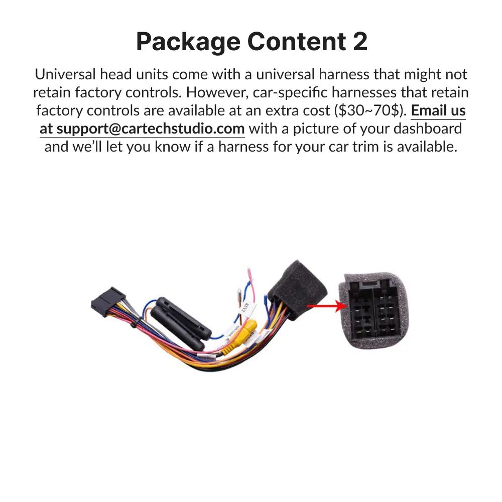 Premium Single Din 11.6” Universal Carplay & Android Auto Head Unit - Car Tech Studio