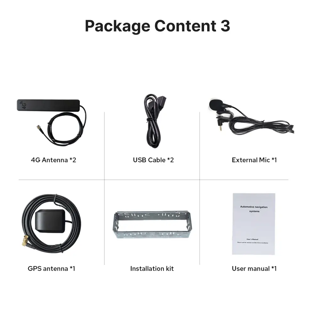 Premium Single Din 13.3” Universal Carplay & Android Auto Head Unit - Car Tech Studio