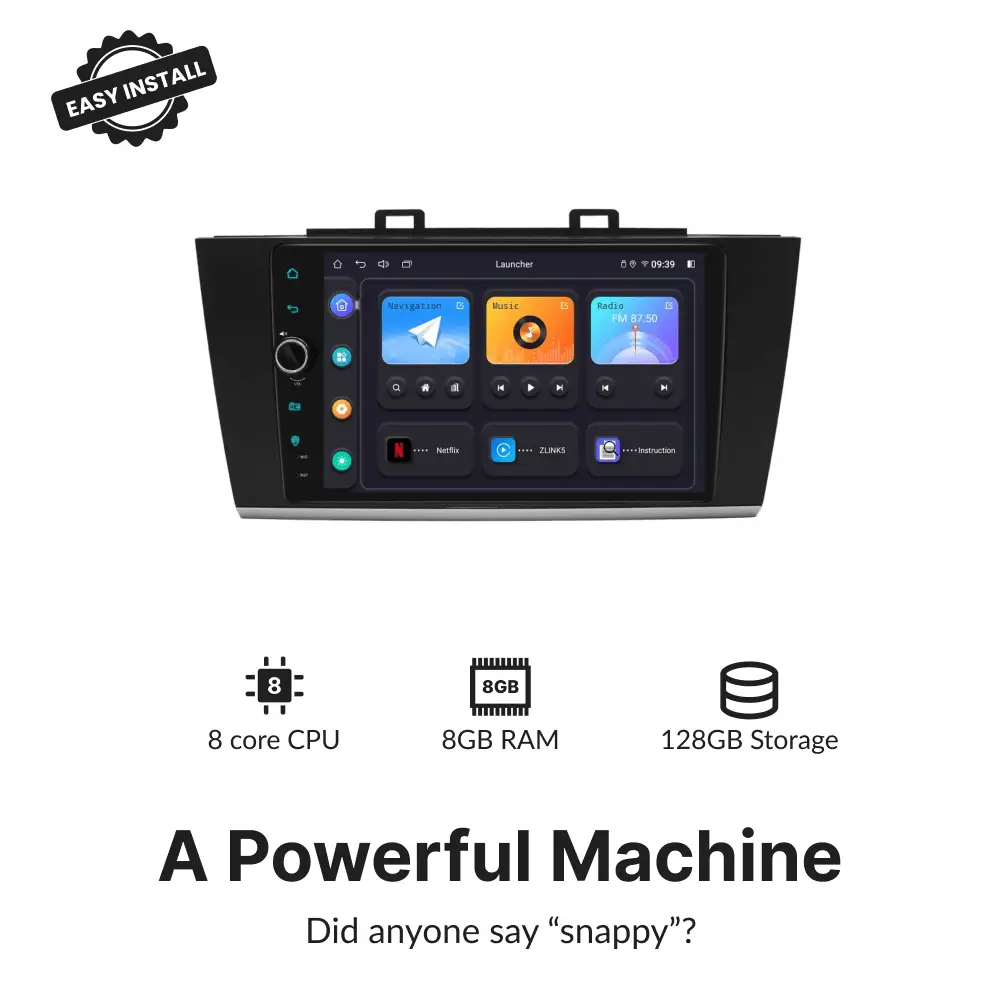 Subaru Outback 2015-2018 — Premium 9” Carplay & Android Auto Head Unit - Car Tech Studio