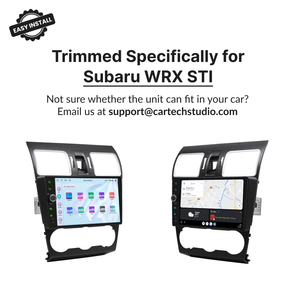Subaru WRX STI 2015-2019 — Premium 9” Carplay & Android Auto Head Unit - Car Tech Studio
