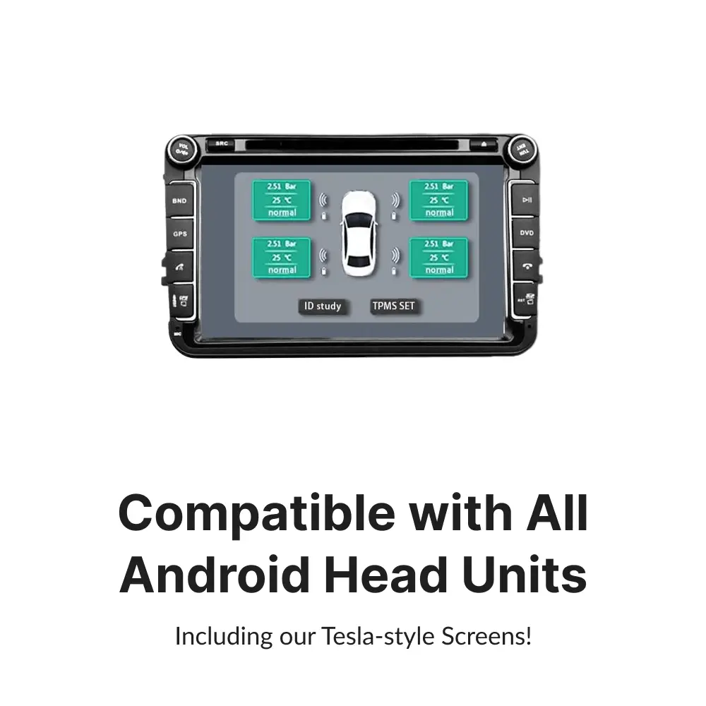 Tire Pressure Monitoring System For All Android Head Units - Car Tech Studio
