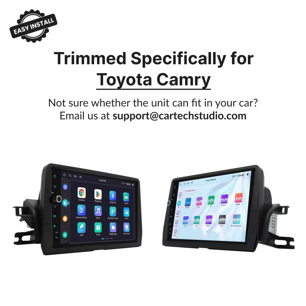 Toyota Camry 2020-2023 — Premium 10.1” Carplay & Android Auto Head Unit - Car Tech Studio