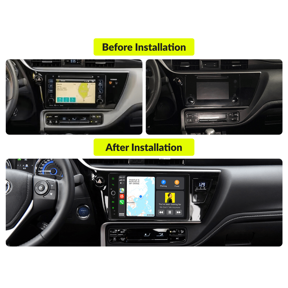 Toyota Corolla 2017-2019 — Premium 9” Carplay & Android Auto Head Unit - Car Tech Studio