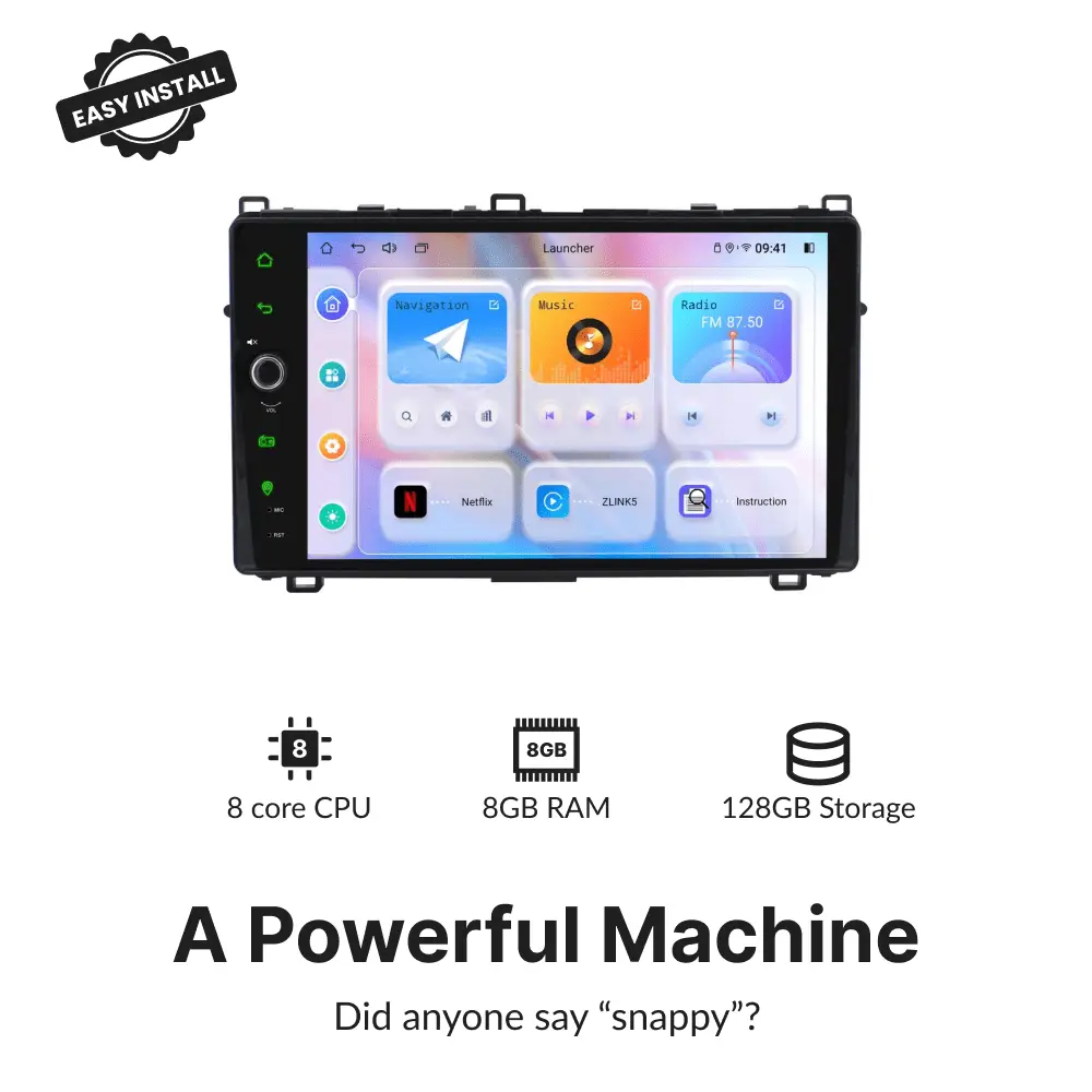 Toyota Corolla 2017-2019 — Premium 9” Carplay & Android Auto Head Unit - Car Tech Studio