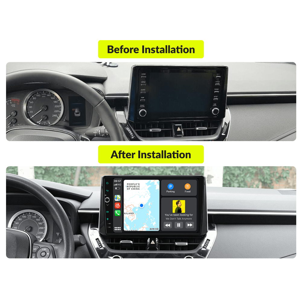 Toyota Corolla 2018-2023 — Premium 10.1” Carplay & Android Auto Head Unit - Car Tech Studio