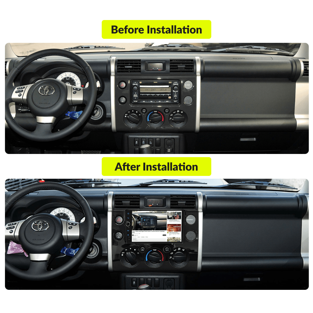 Toyota FJ Cruiser 2007-2014 — Premium 9” Carplay & Android Auto Head Unit - Car Tech Studio