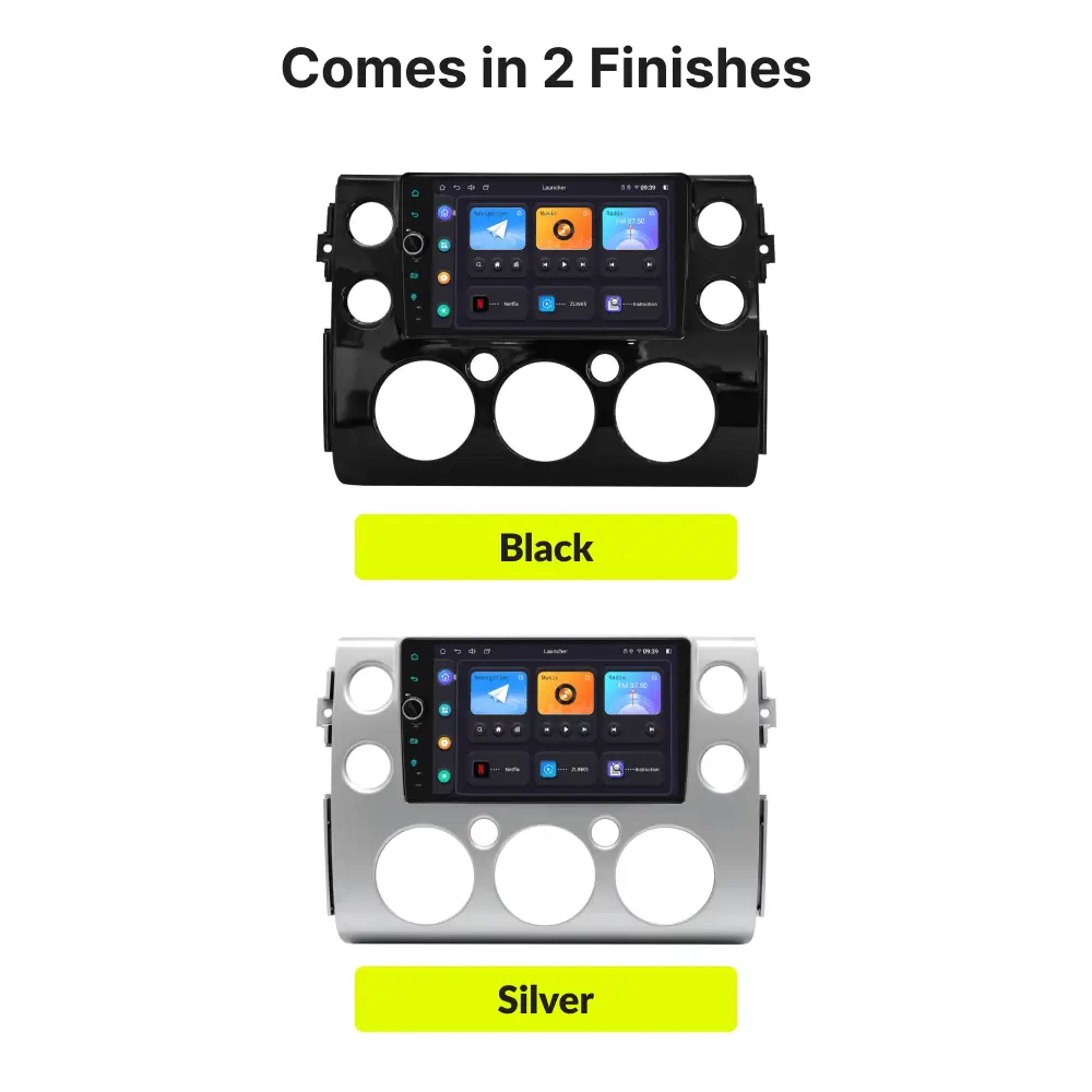 Toyota FJ Cruiser 2007-2014 — Premium 9” Carplay & Android Auto Head Unit - Car Tech Studio