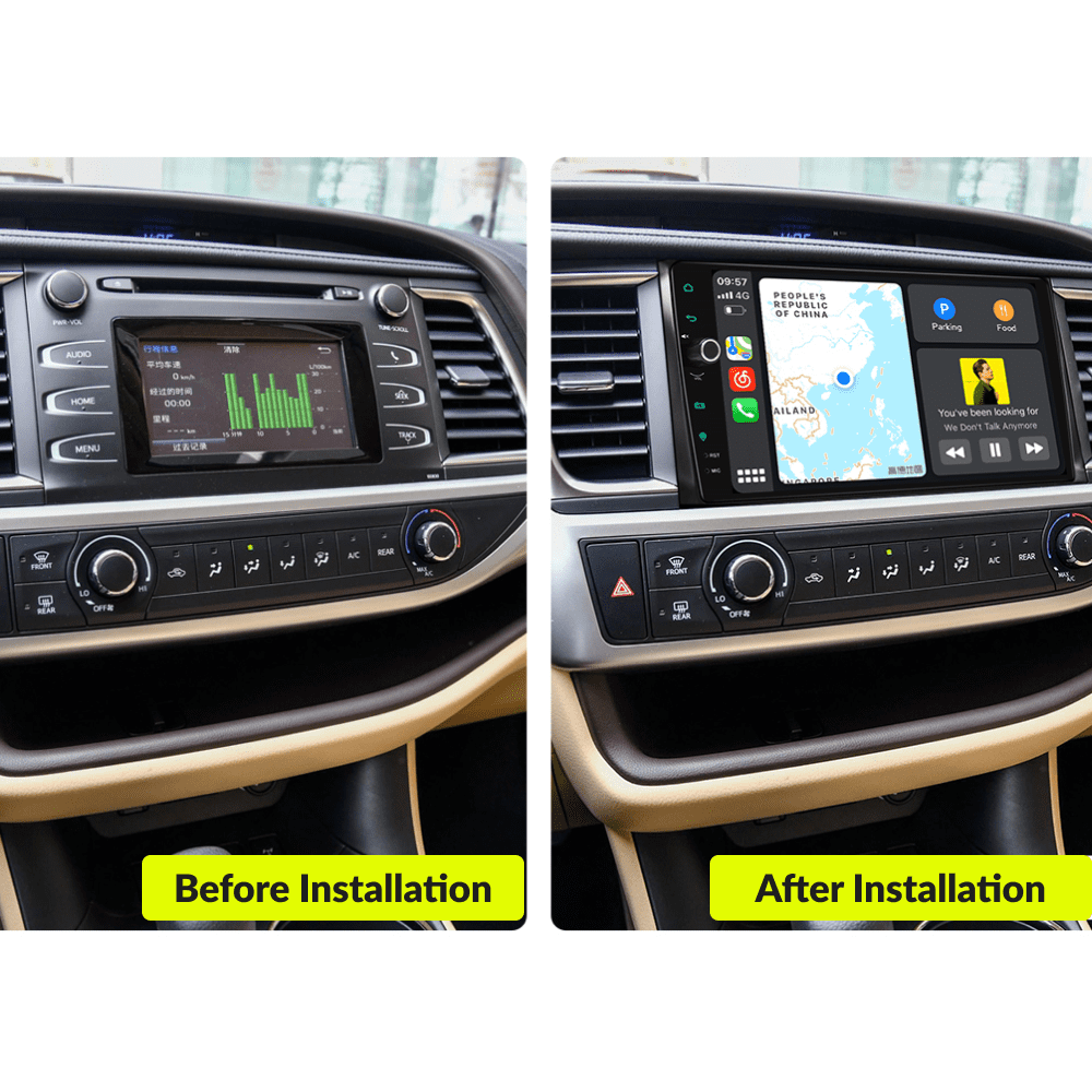 Toyota Highlander 2014-2018 — Premium 10.1” Carplay & Android Auto Head Unit - Car Tech Studio