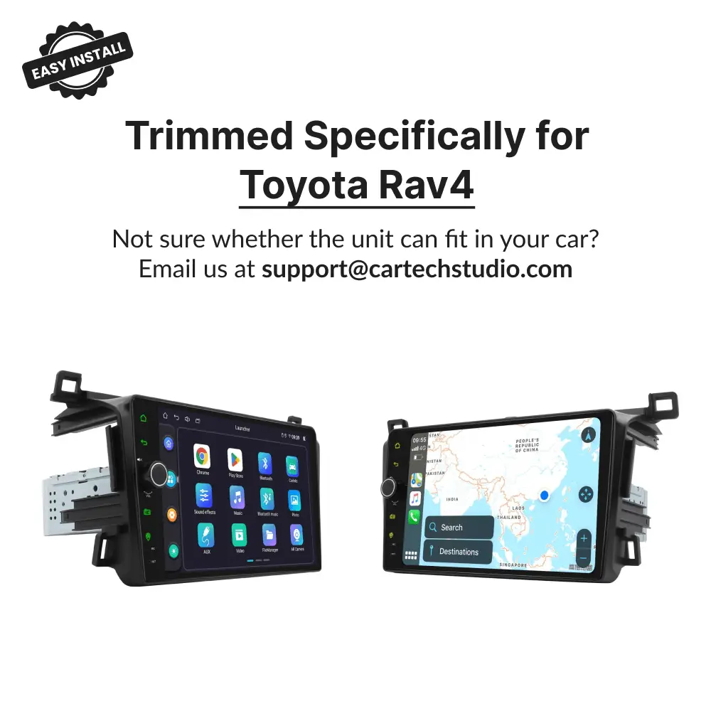 Toyota Rav4 2013-2018 — Premium 9” Carplay & Android Auto Head Unit - Car Tech Studio