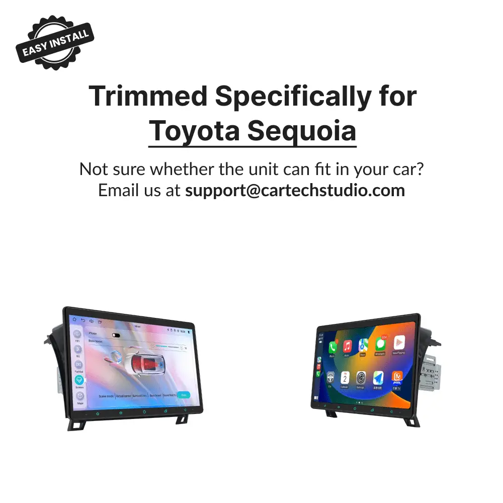 Toyota Sequoia 2008-2022 — Premium 11.6” Carplay & Android Auto Head Unit - Car Tech Studio